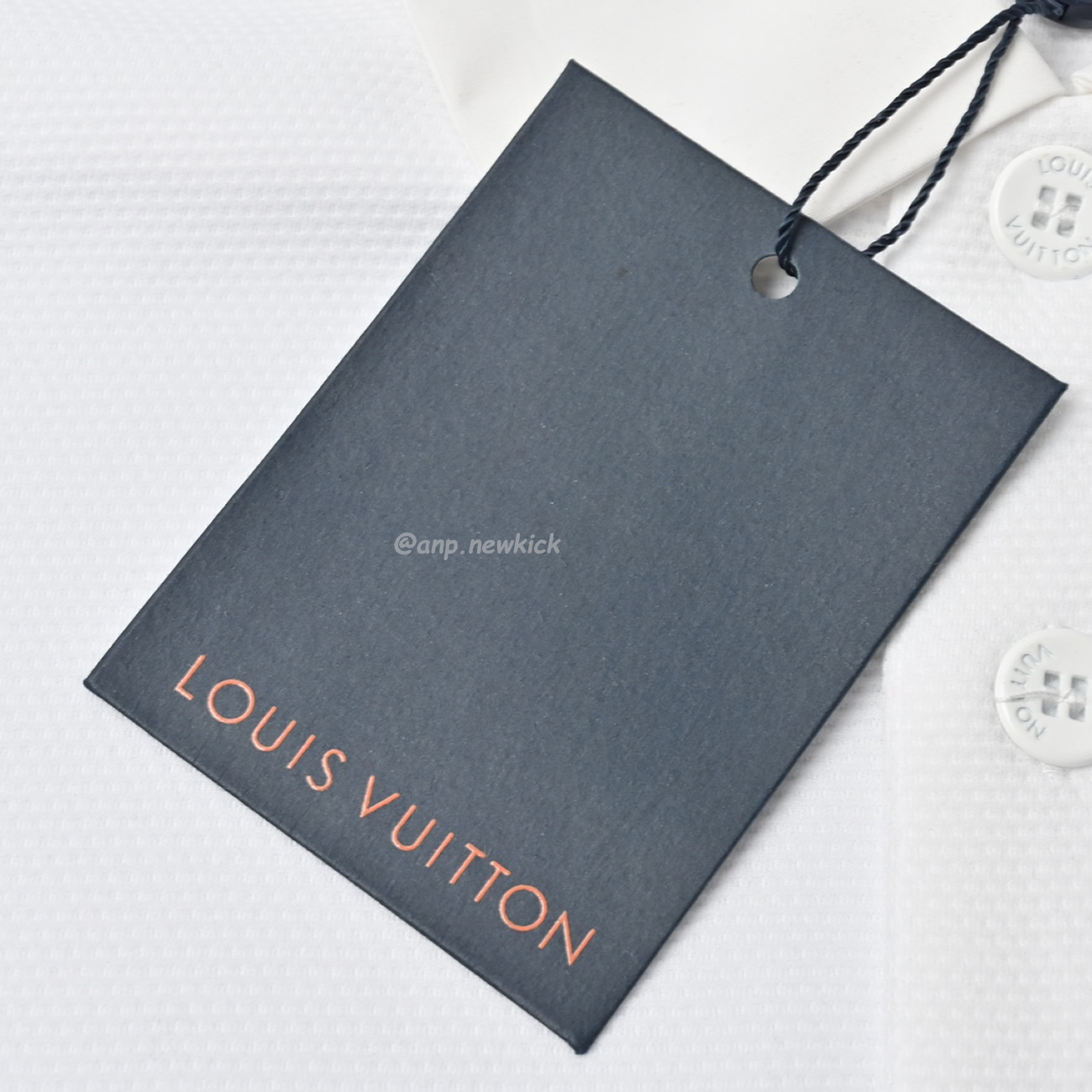 Louis Vuitton 24ss Water Diamond Letter Polo Short Sleeves T Shirt (8) - newkick.app